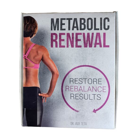 Metabolic Renewal Restore Rebalance Results Kit Dr Jade Teta Workout DVDs - Picture 1 of 5